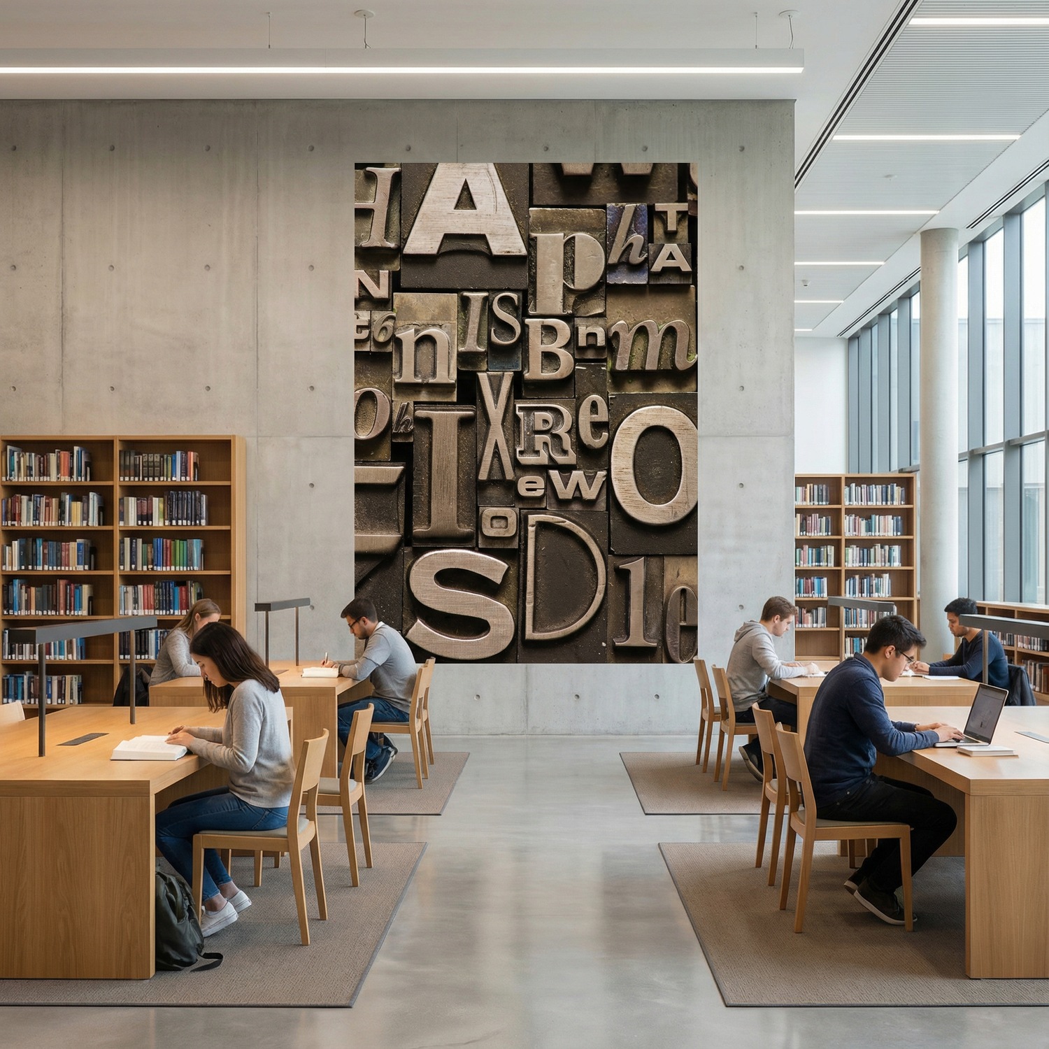 Fotomurali : Caratteri