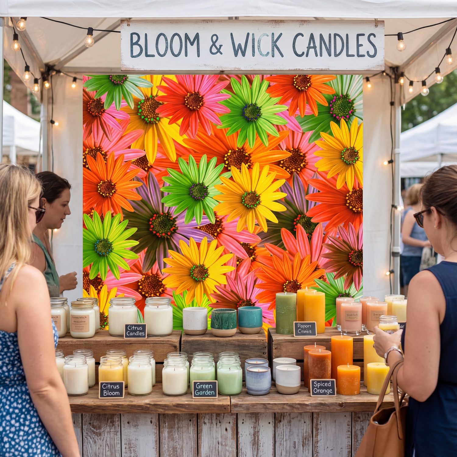 Fotomurali : Fiori pop