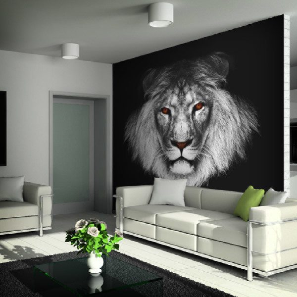 Fotomurali : Grande leone africano 0