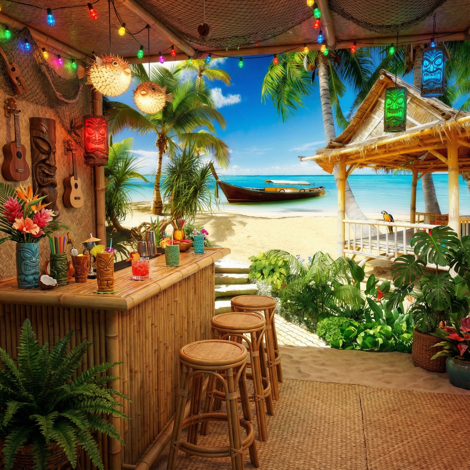 Fotomurali : Spiaggia da sogno