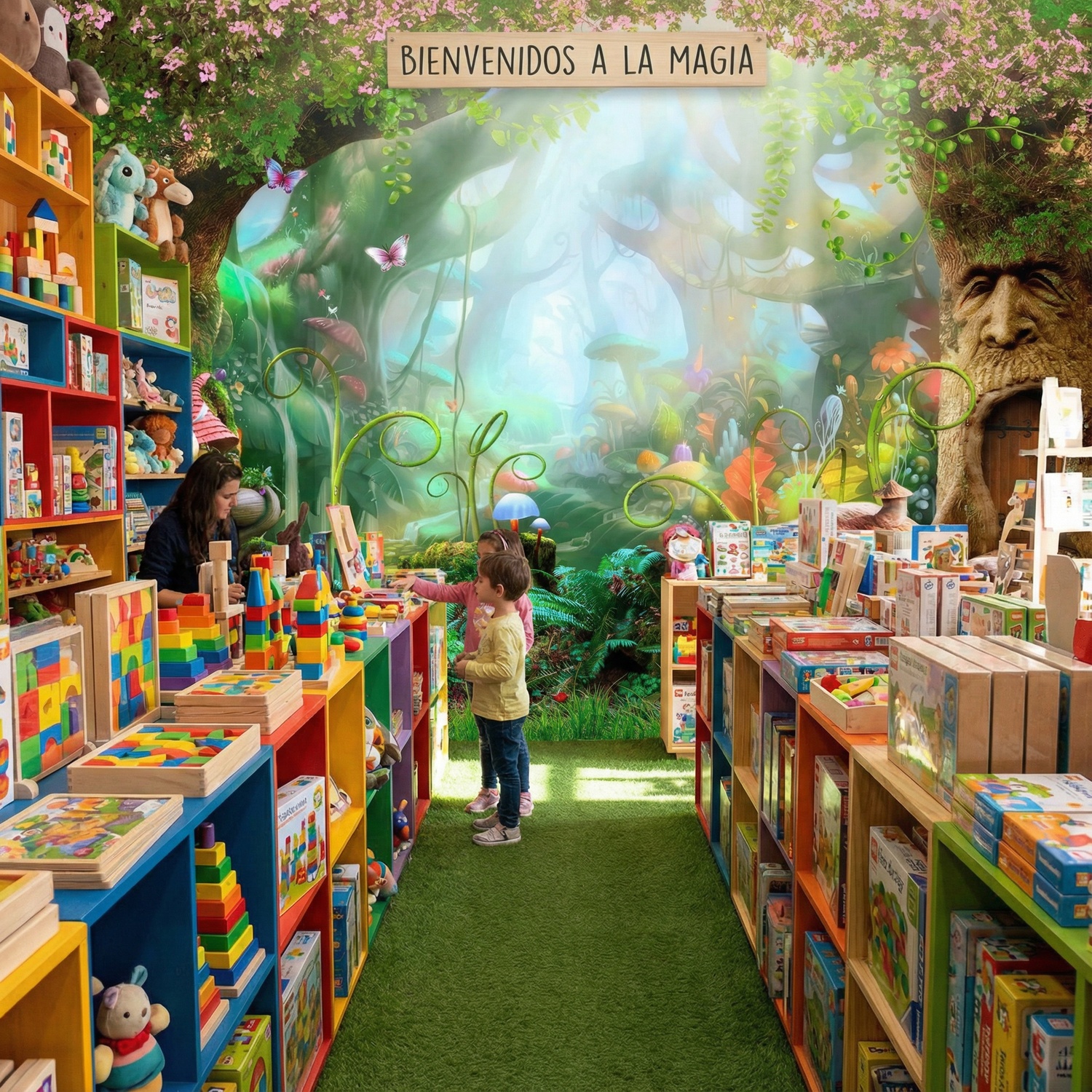 Fotomurali : Foresta di fantasia