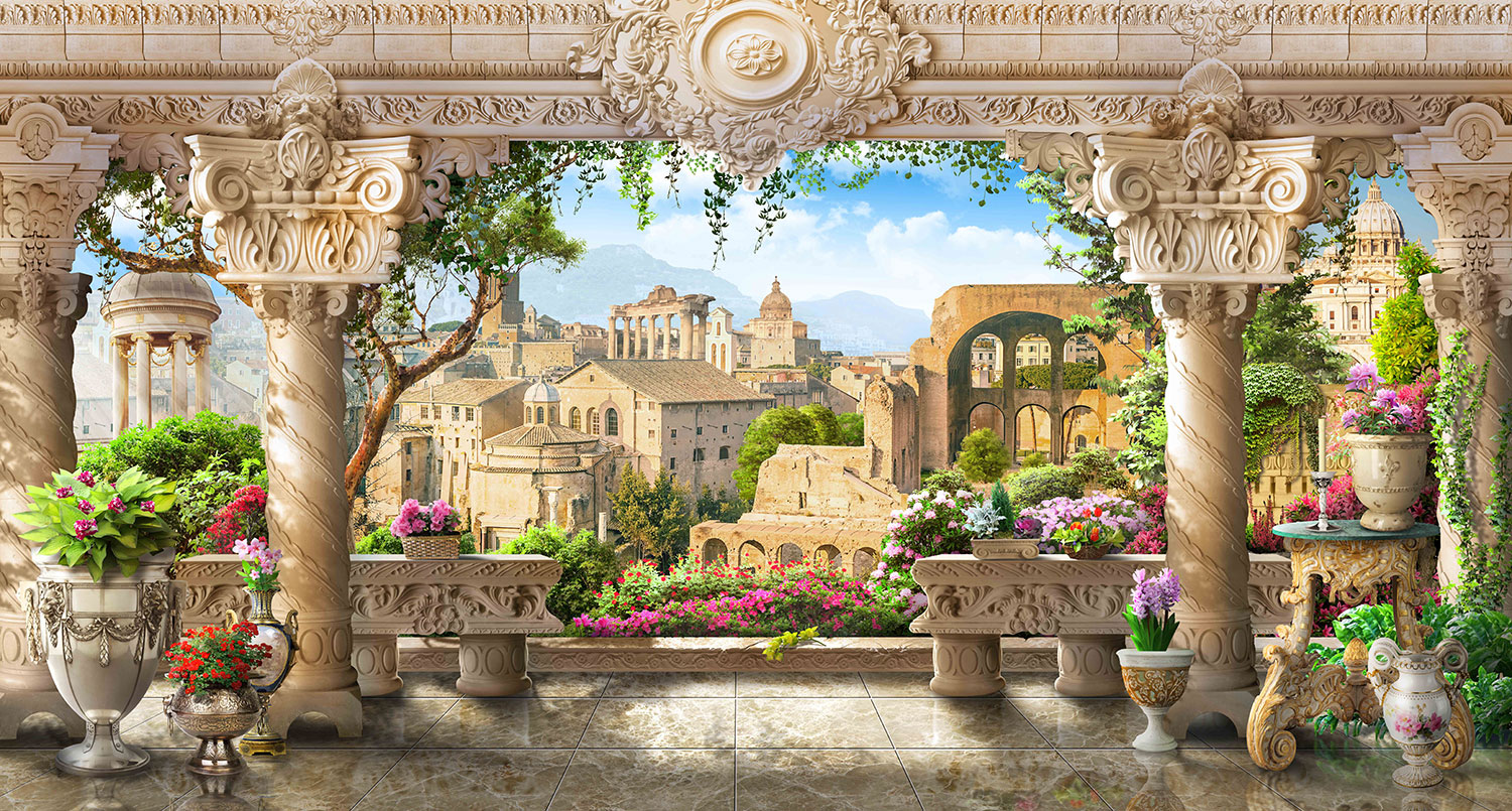 Fotomurali : Colonne viewpoint