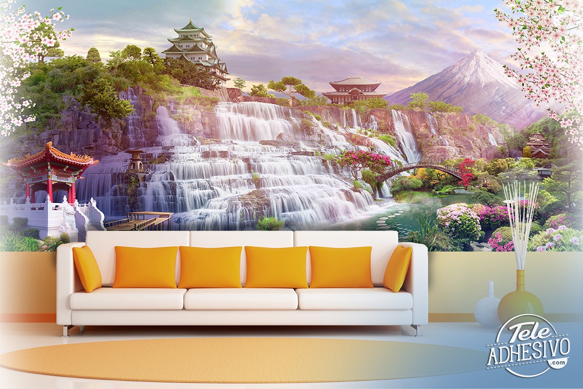 Fotomurali : Cascata Giappone