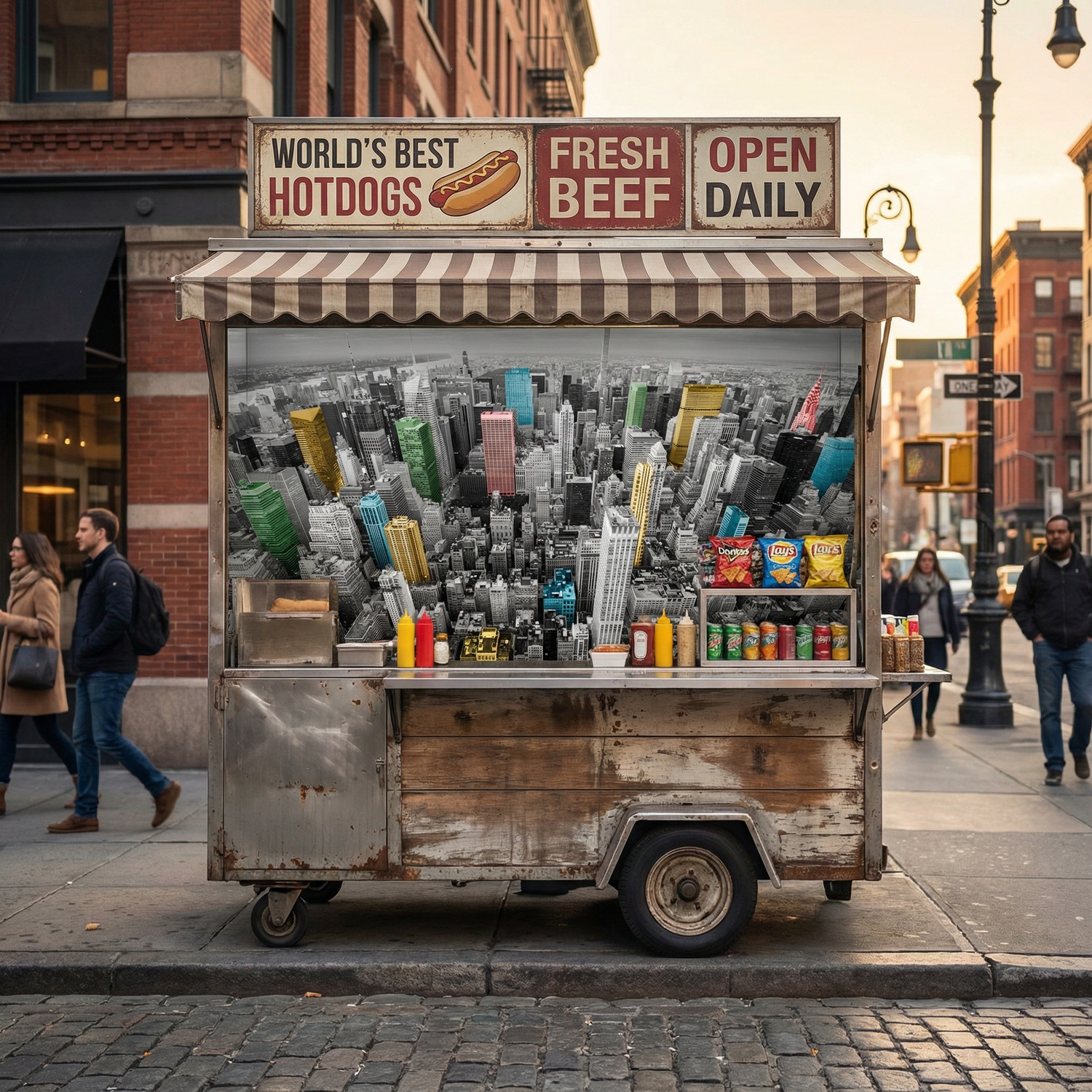 Fotomurali : Grattacieli Colorati New York