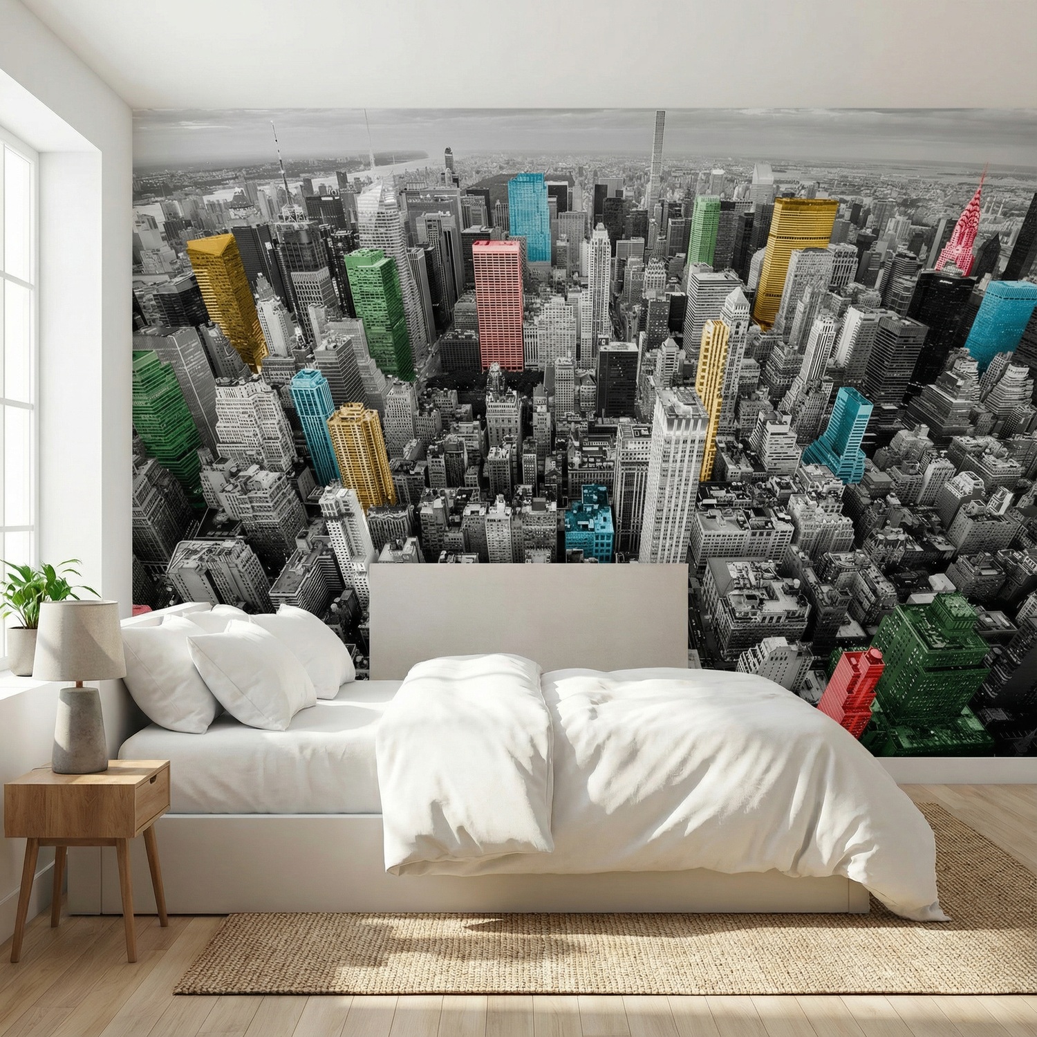 Fotomurali : Grattacieli Colorati New York