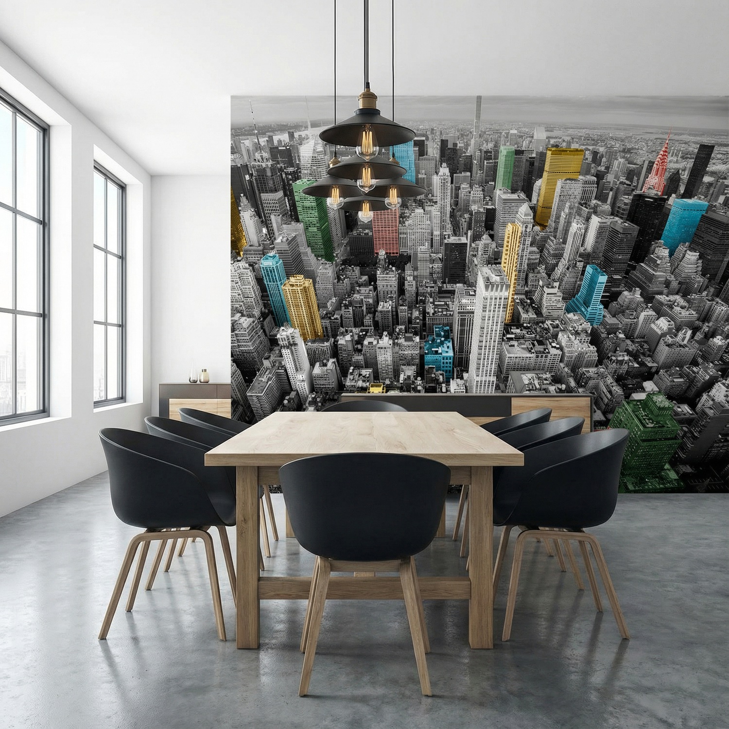 Fotomurali : Grattacieli Colorati New York