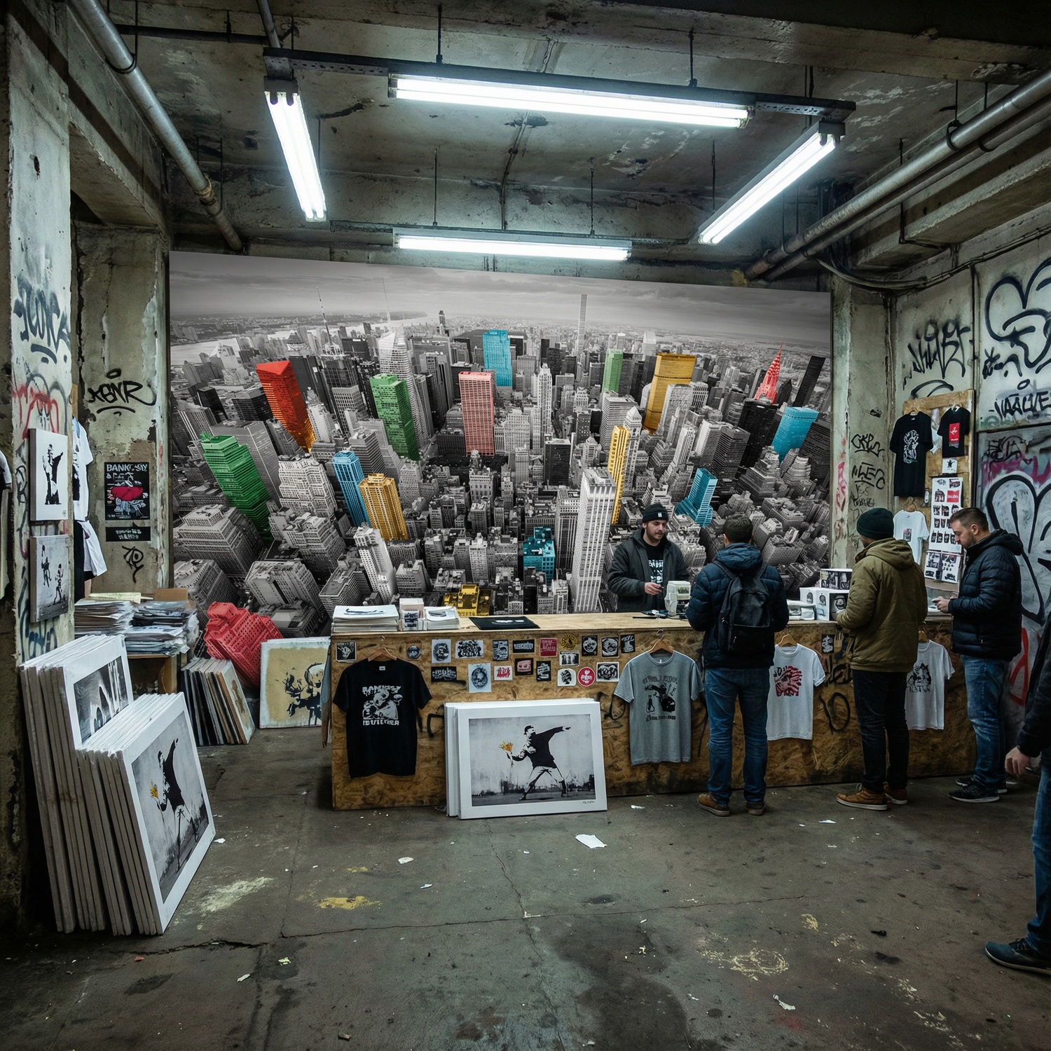 Fotomurali : Grattacieli Colorati New York