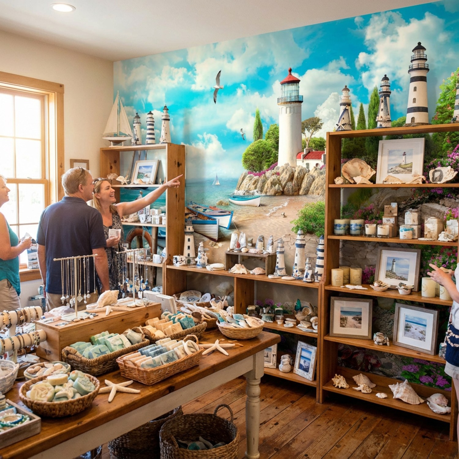 Fotomurali : Piccolo Porto Marittimo