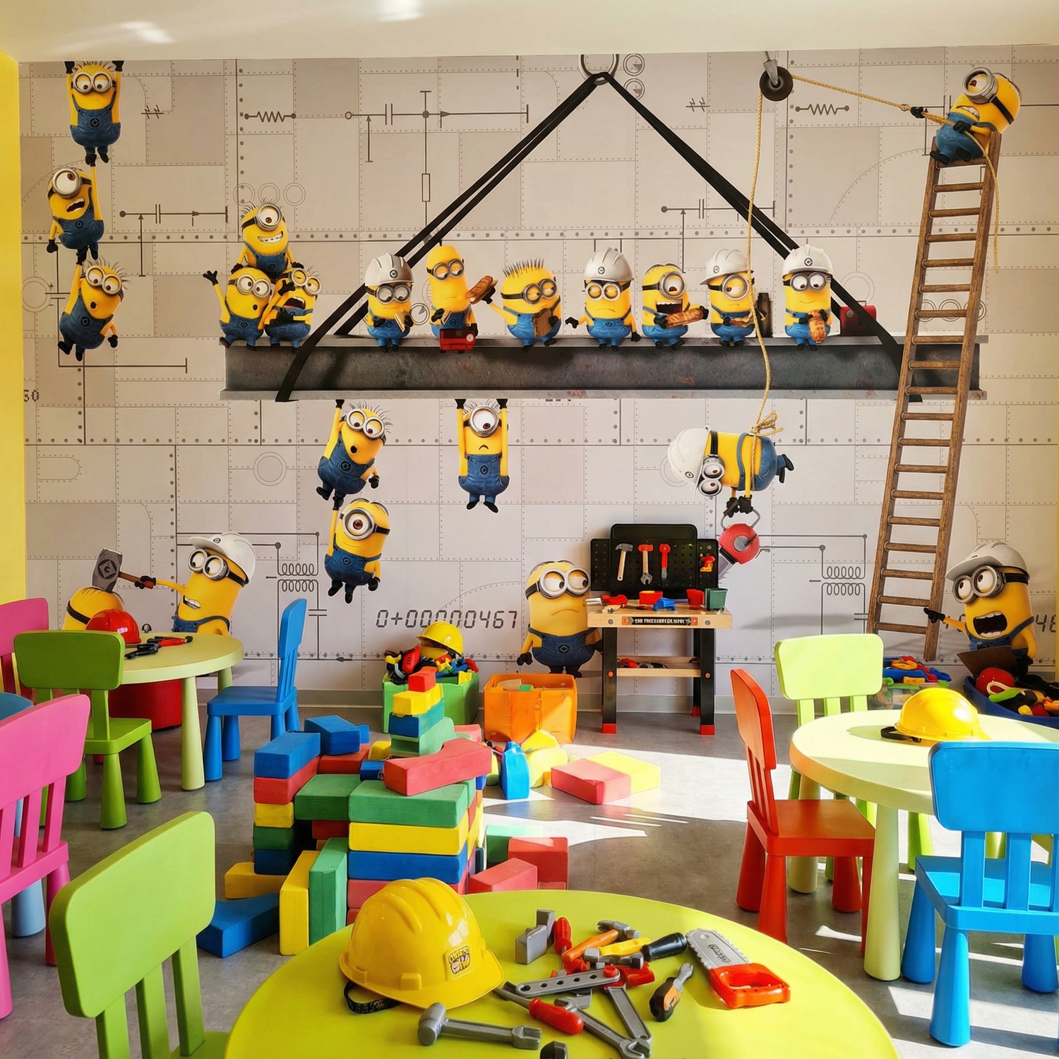 Fotomurali : Minions al Lavoro