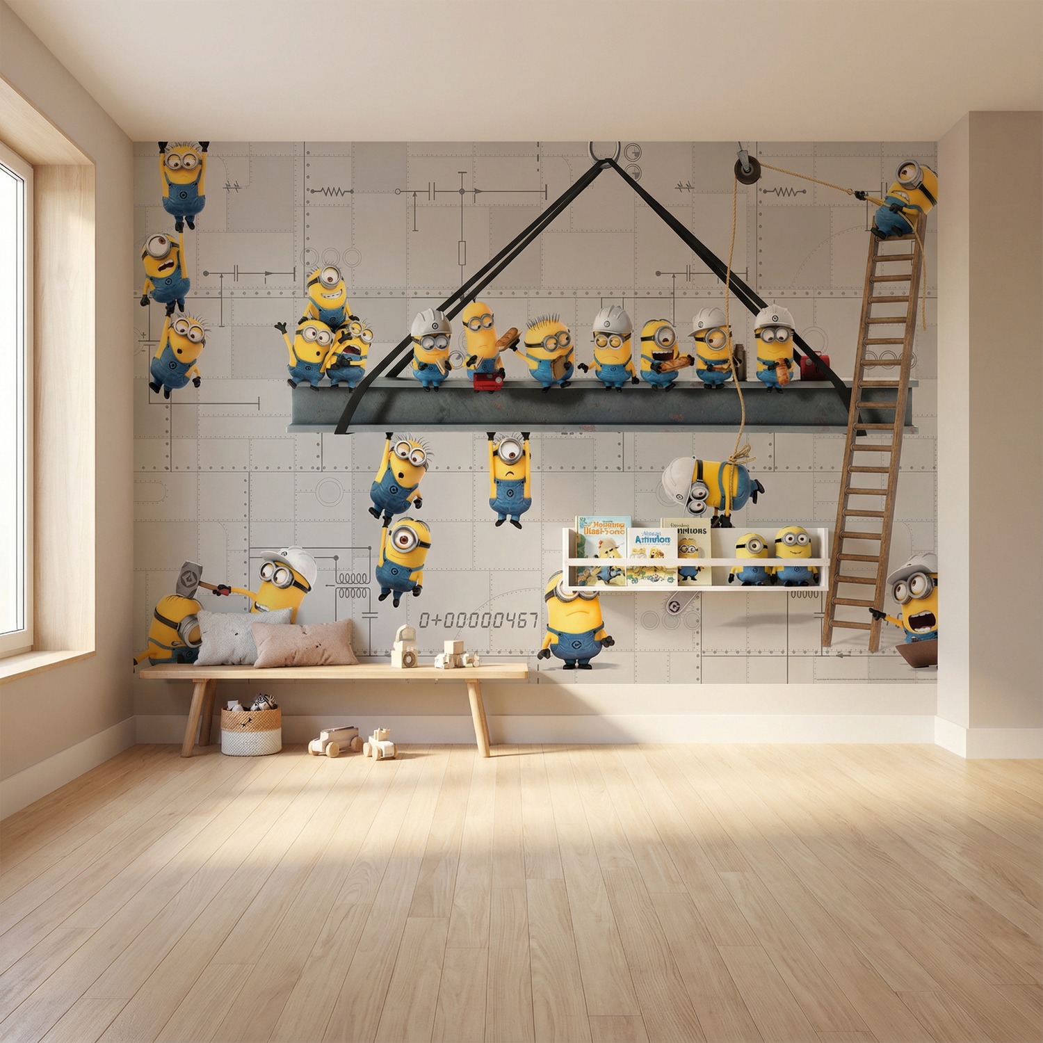 Fotomurali : Minions al Lavoro
