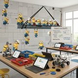 Fotomurali : Minions al Lavoro 3