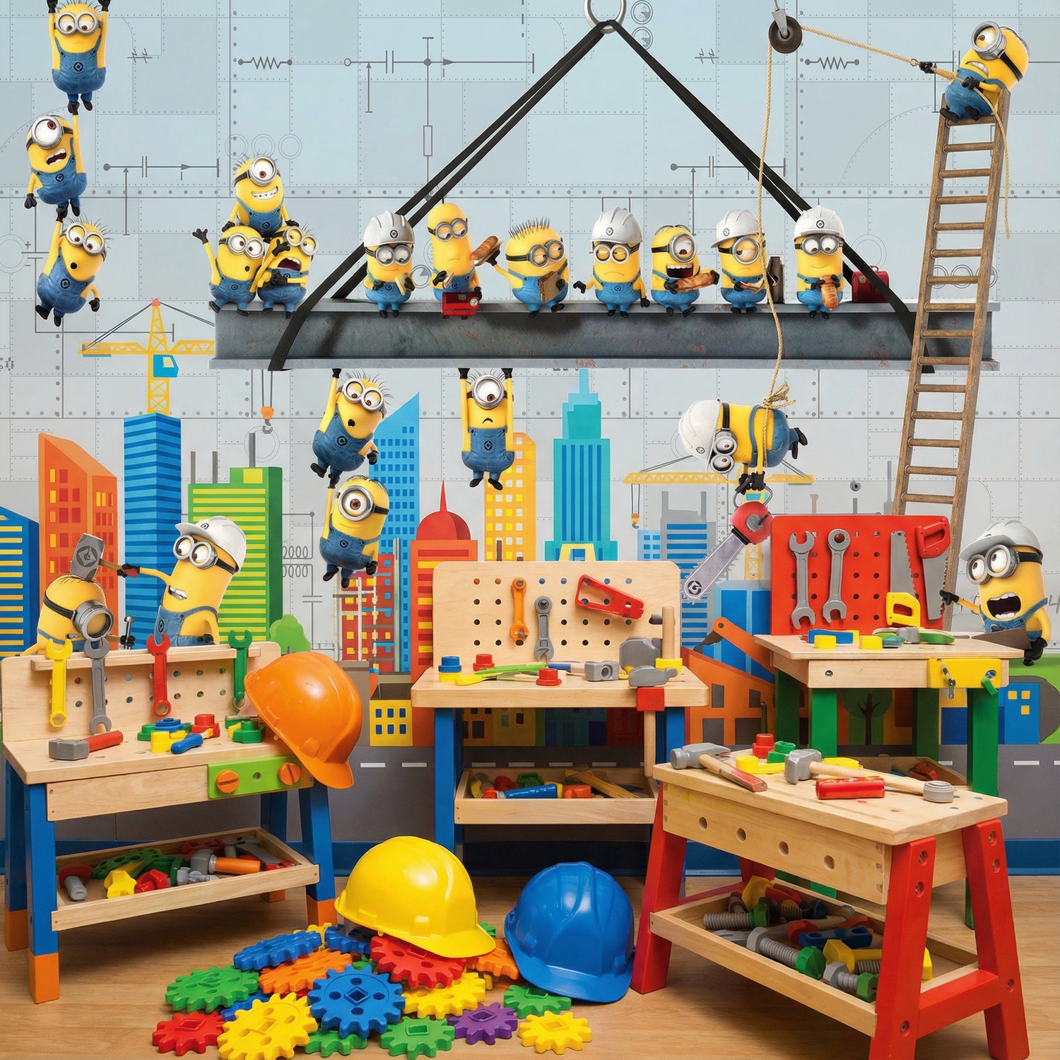 Fotomurali : Minions al Lavoro