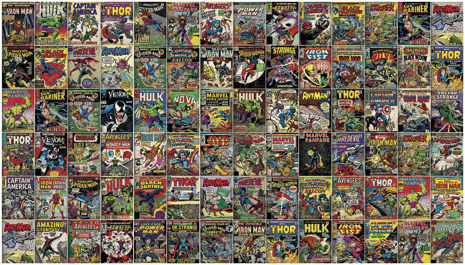 Fotomurali : Copertine di Fumetti