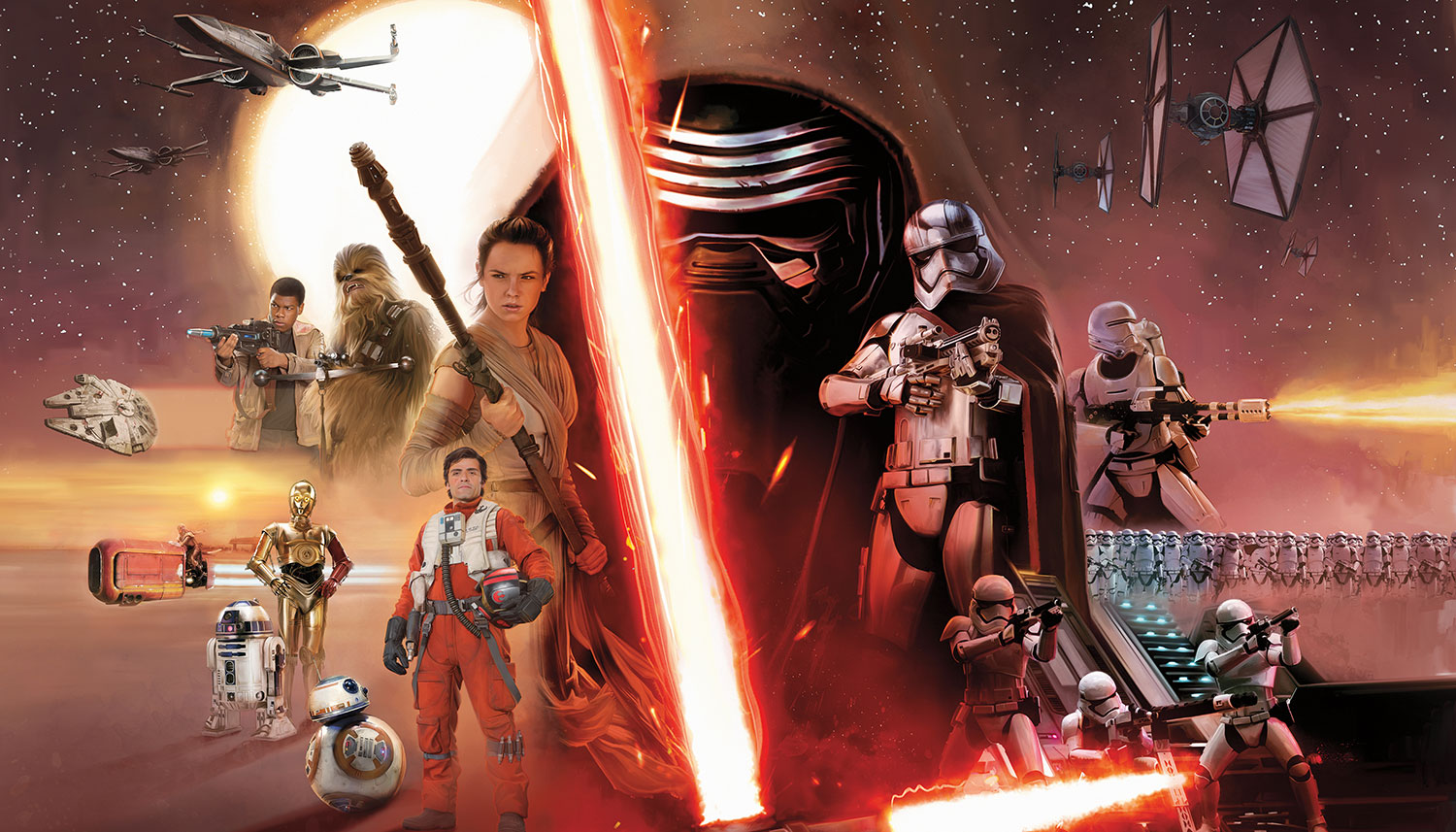Fotomurali : Star Wars Il Risveglio della Forza