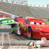 Fotomurali : Saetta McQueen alla Piston Cup 2