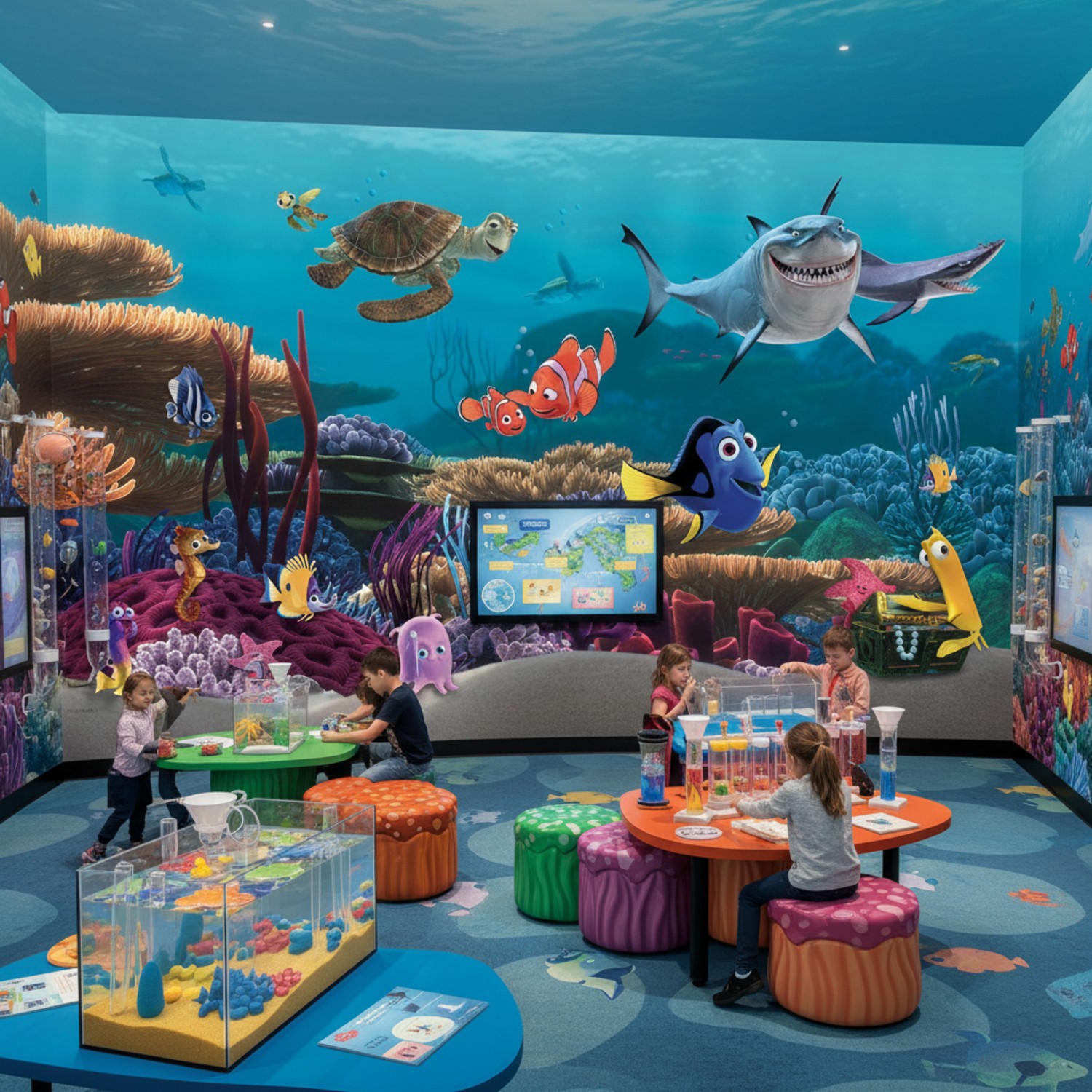 Fotomurali : Personaggi di Nemo