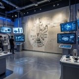 Fotomurali : Progetto del Millennium Falcon 8