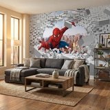 Fotomurali : Spiderman Interruttore a Muro 8