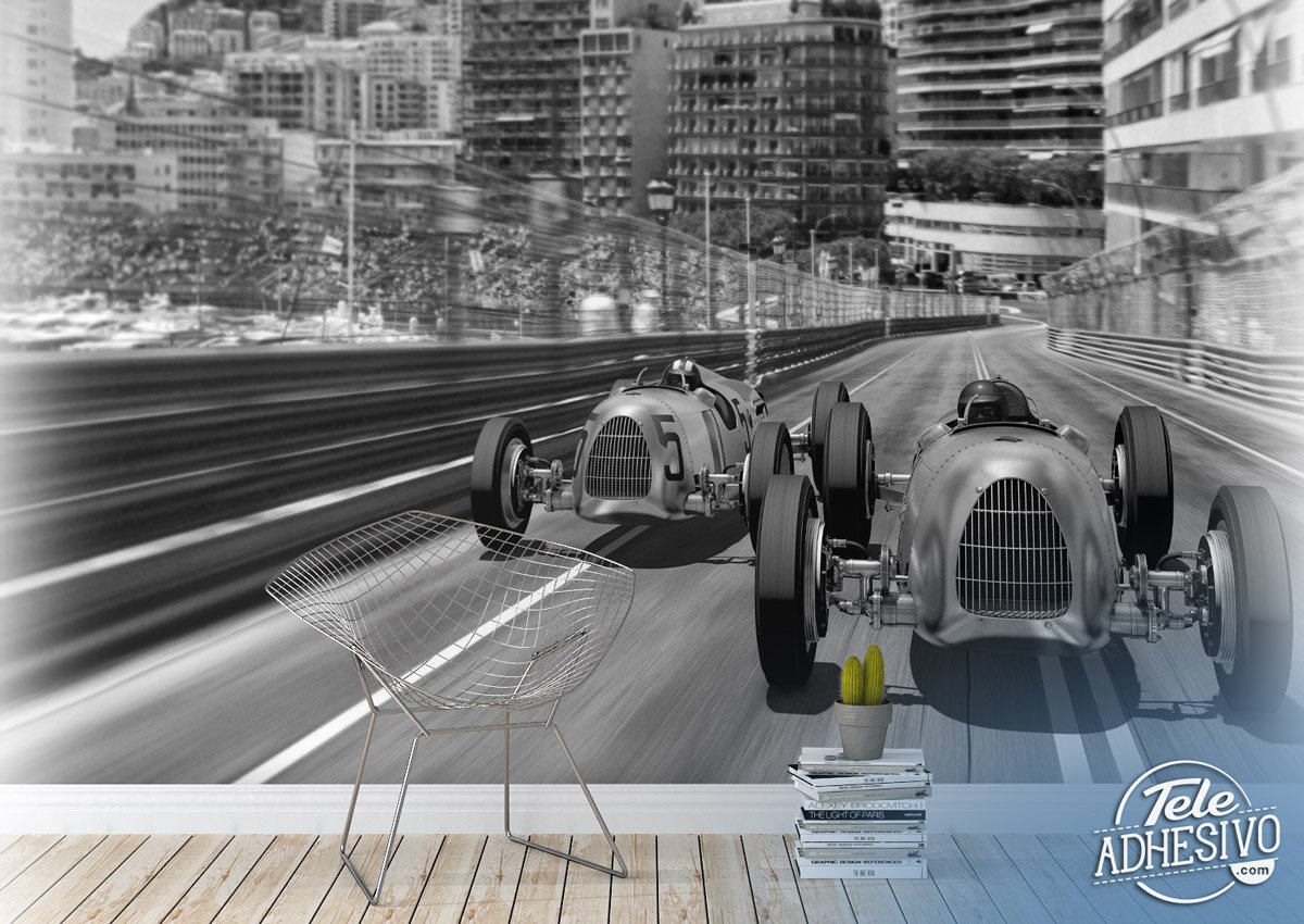 Fotomurali : Gara di Formula 1 a Monaco