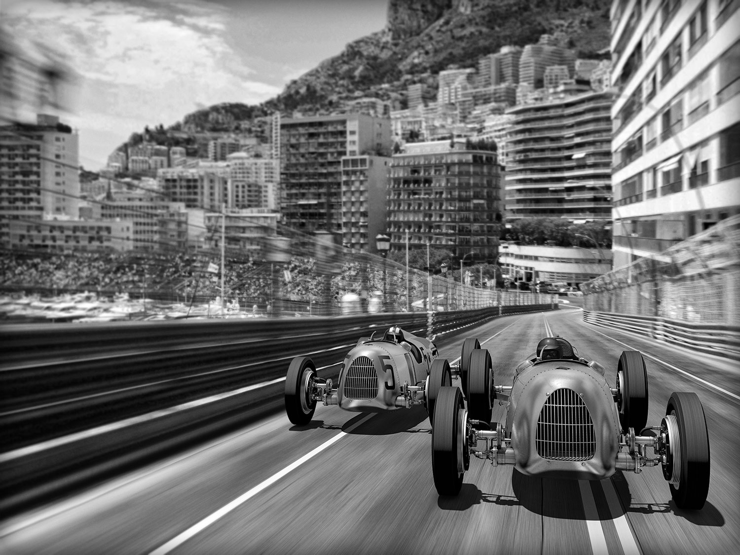 Fotomurali : Gara di Formula 1 a Monaco