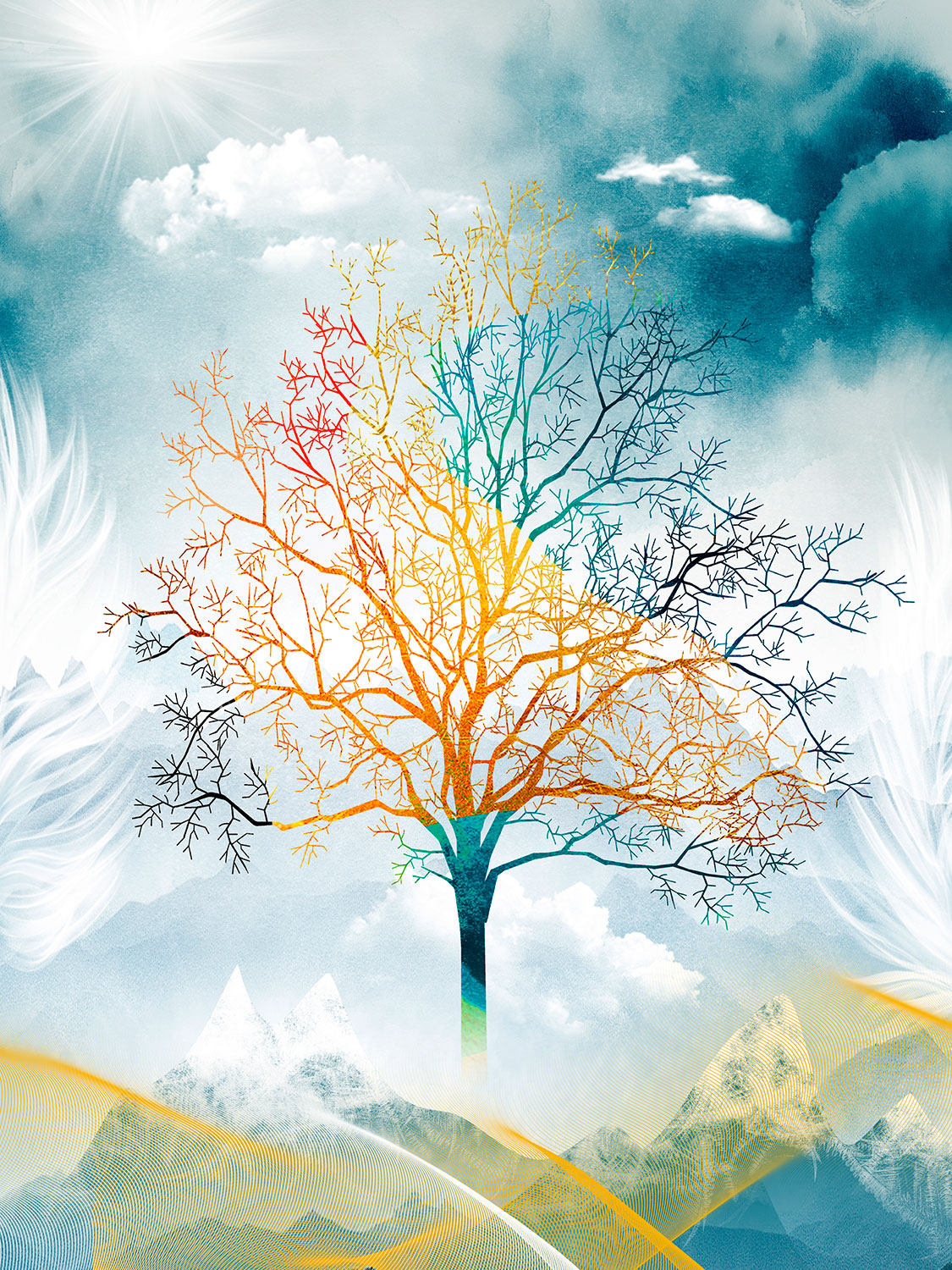 Fotomurali : Albero Magico