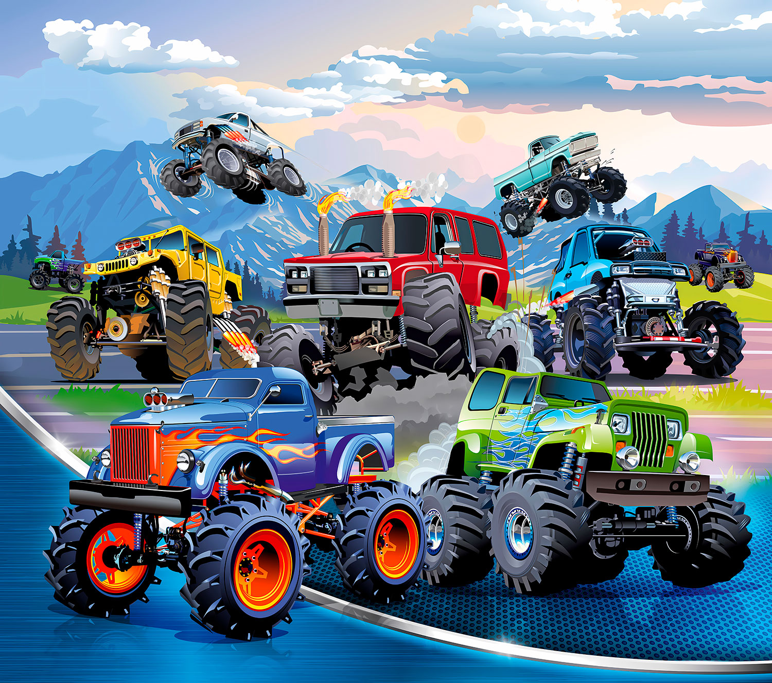 Fotomurali : Monster Truck
