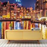 Fotomurali : Canali di Amsterdam 2