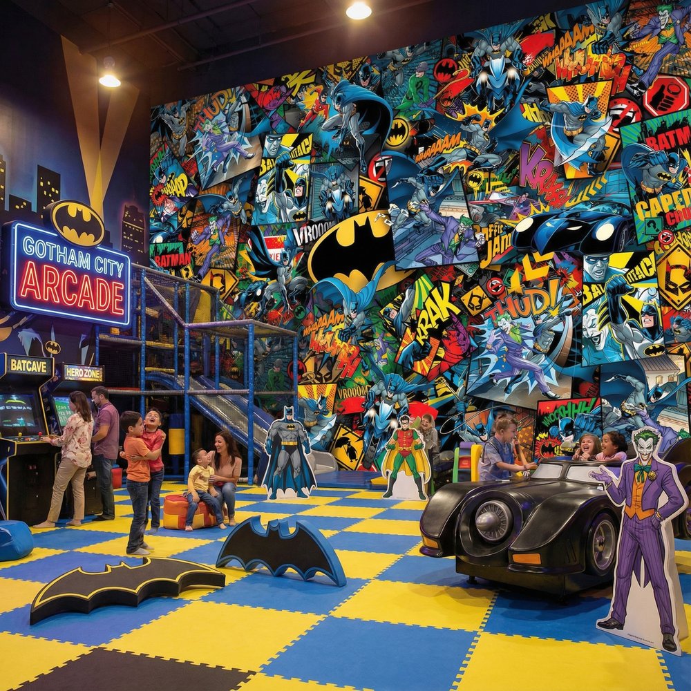 Fotomurali : Collage fumetti Batman