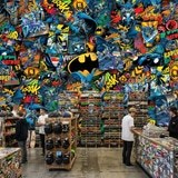 Fotomurali : Collage fumetti Batman 7