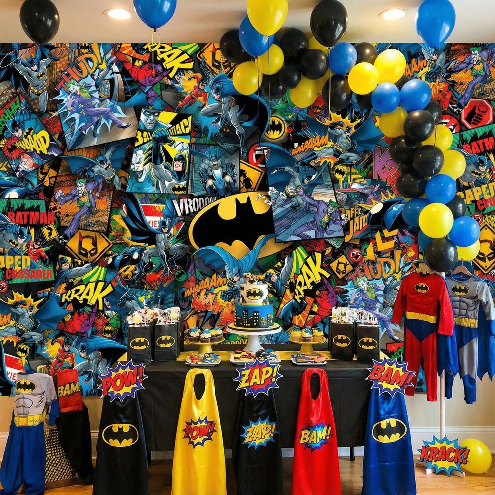 Fotomurali : Collage fumetti Batman