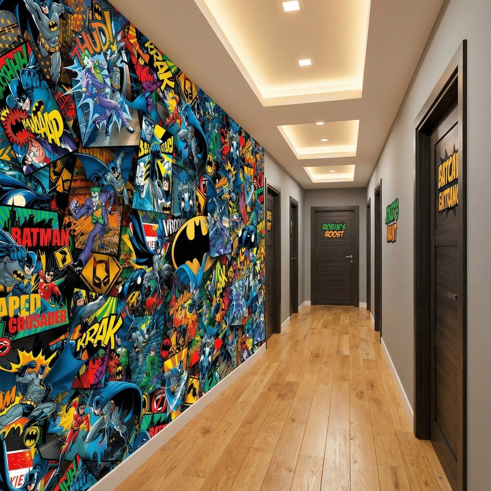 Fotomurali : Collage fumetti Batman