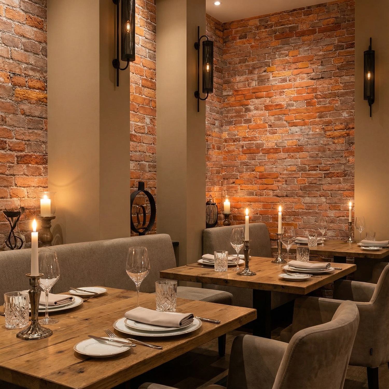 Fotomurali : Texture di mattoni d