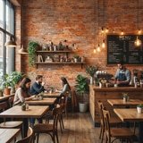 Fotomurali : Texture di mattoni d'epoca 3