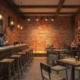 Fotomurali : Texture di mattoni d 10