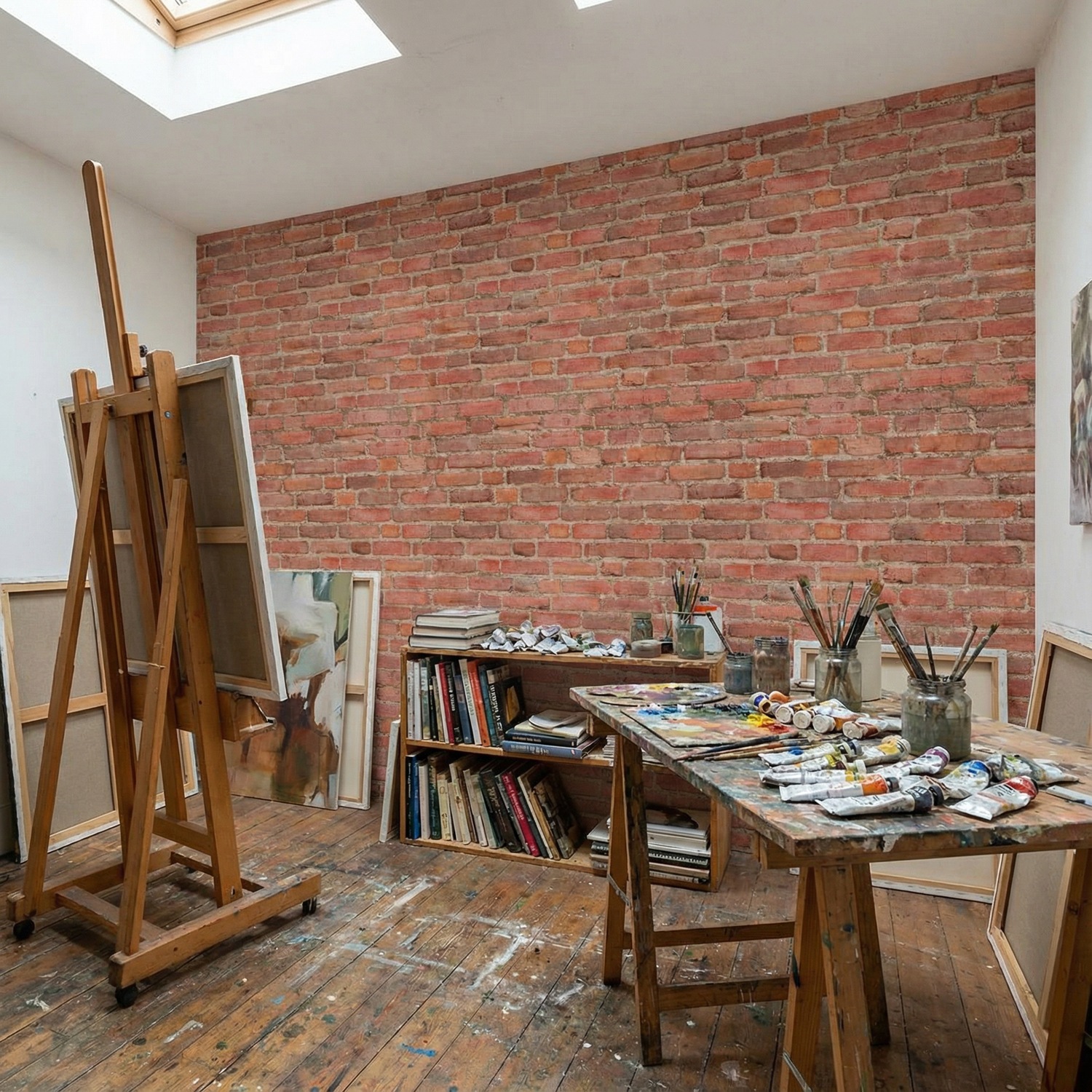 Fotomurali : Texture mattoni Napoli