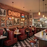 Fotomurali : Texture mattoni Napoli 14