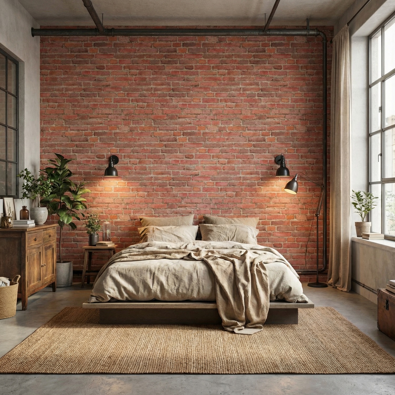 Fotomurali : Texture mattoni Napoli