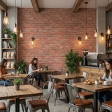 Fotomurali : Trama di mattoni di Napoli 5