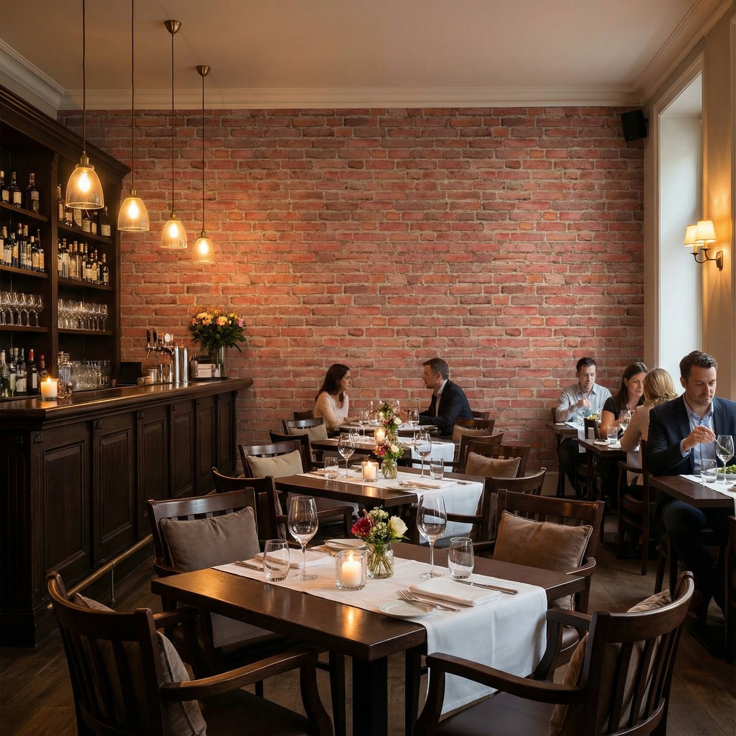 Fotomurali : Trama di mattoni di Napoli