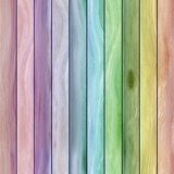 Fotomurali : Struttura di legno arcobaleno 3