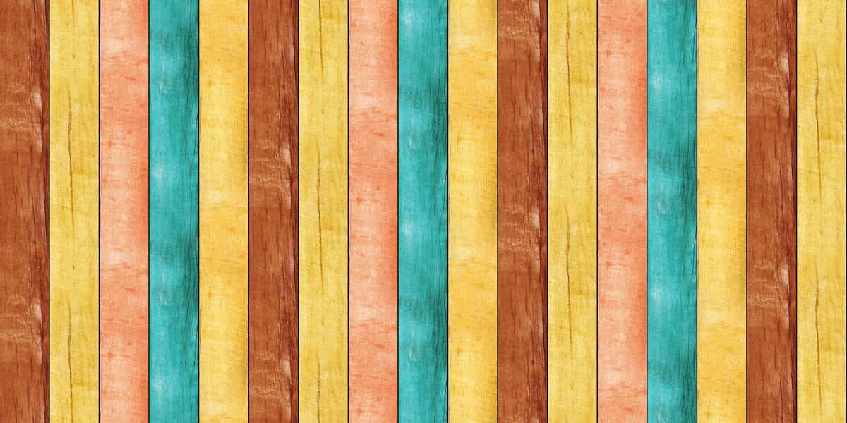 Fotomurali : Struttura di legno multicolore