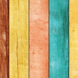 Fotomurali : Struttura di legno multicolore 3