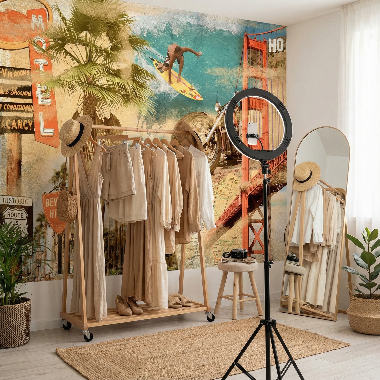 Fotomurali : Collage California