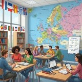 Fotomurali : Mappa politica dell'Europa 8