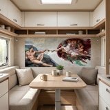 Fotomurali : Creazione di Adamo, Michelangelo 11