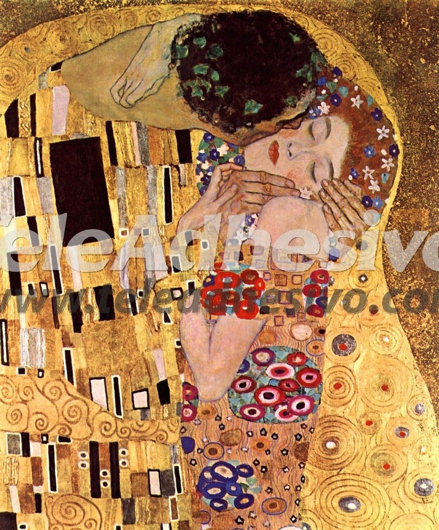 Fotomurali : Il bacio, Klimt