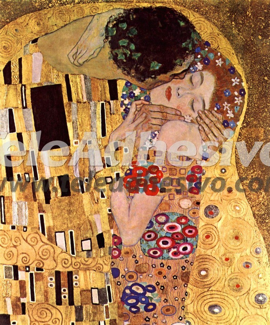 Fotomurali : Il bacio, Klimt