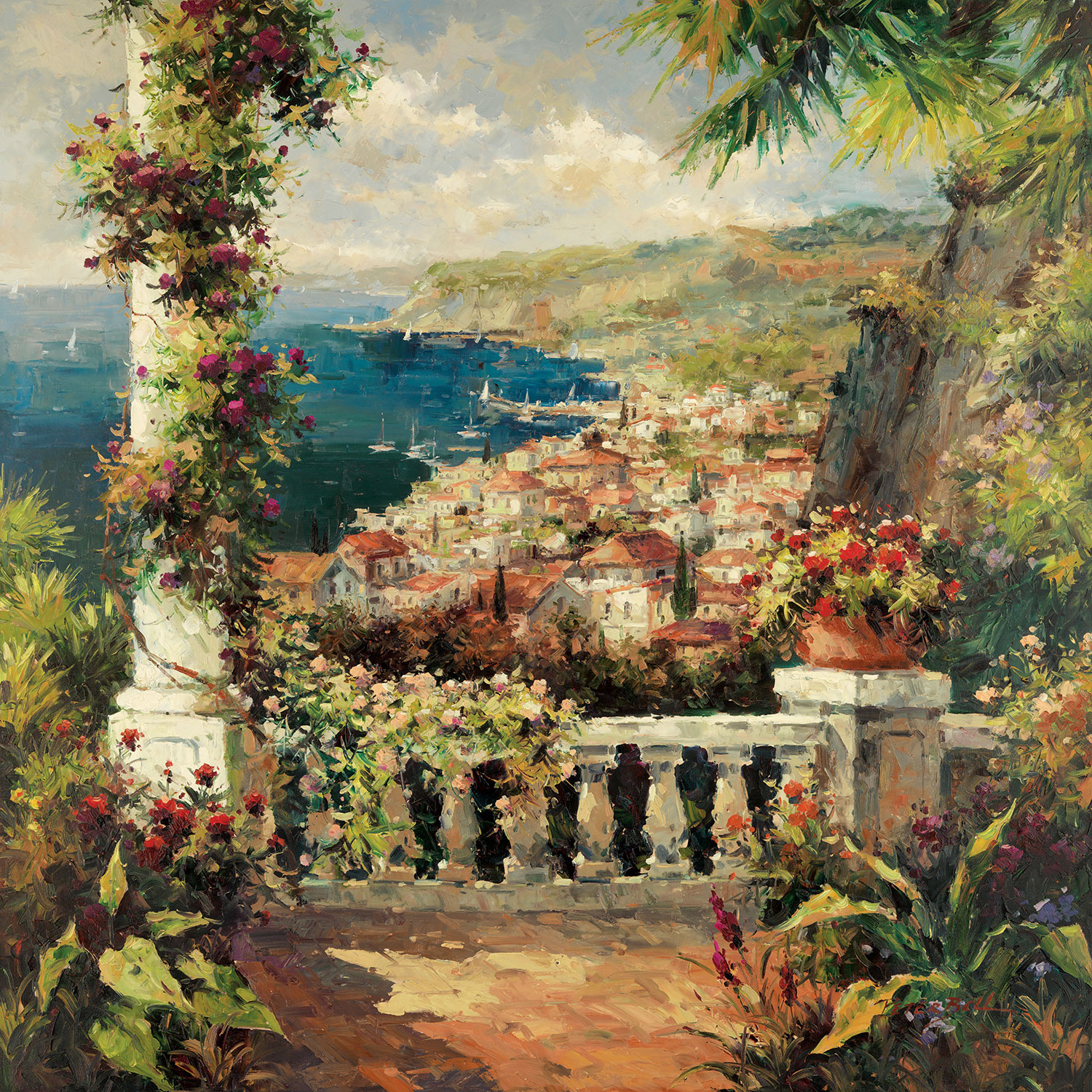 Fotomurali : Vista dalla terrazza, Peter Bell