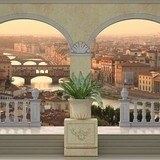 Fotomurali : Balcone a Firenze 3