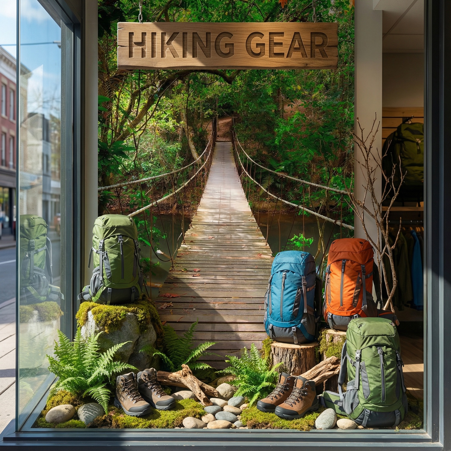 Fotomurali : Ponte in Amazzonia